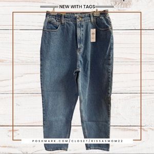 LL BEAN Original Fit Relaxed Jeans 14P NWT